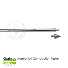 Load image into Gallery viewer, The Agreto Soil Penetrometer's handle and probe are completely made of stainless steel | Graintec Scientific