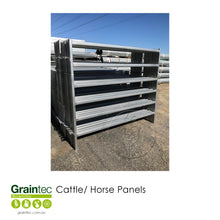 Load image into Gallery viewer, Heavy-duty Cattle and Horse Yard Panels (2.1m wide) in stock | Graintec Scientific