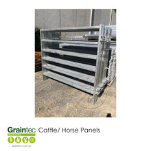Load image into Gallery viewer, Heavy-duty Cattle and Horse Yard Panels (2.1m wide) in stock | Graintec Scientific