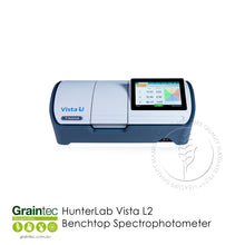 Load image into Gallery viewer, HunterLab Vista L2 spectrophotometer for simultaneous transmission colour and haze | Graintec Scientific