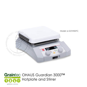 OHAUS Guardian 3000™ Hotplates and Stirrers