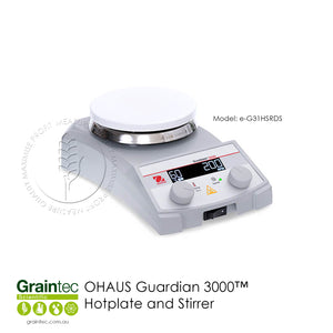 OHAUS Guardian 3000™ Hotplates and Stirrers