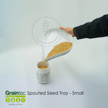 Load image into Gallery viewer, 250mm Spouted Grain Tray - Durable and Easy to Handle | Graintec Scientific