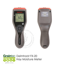 Load image into Gallery viewer, Maximise hay quality with the Delmhorst FX-20. Monitor moisture in windrows and bales to prevent mould, preserve feed value, and ensure safe storage. | Graintec Scientific