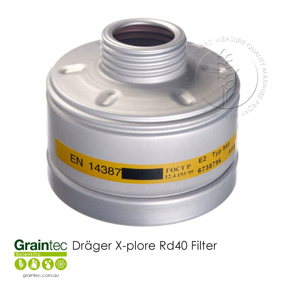 Dräger X-plore Rd40 Combifilter A2 P3 R D Nucleair | Voor gassen