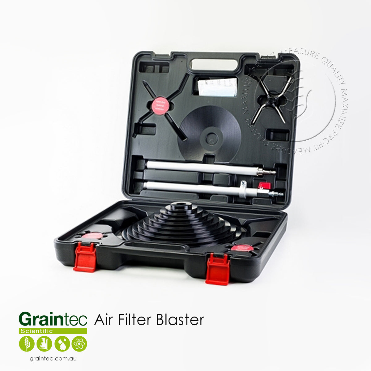 Air Filter Blaster Clean Filters in Seconds Graintec Scientific