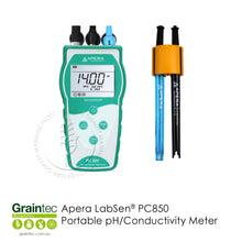 Load image into Gallery viewer, Apera LabSen® Portable pH/ Conductivity Meters