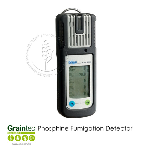 Dräger X-am 5000 Phosphine Fumigation Detector - Available at GRAINTEC SCIENTIFIC (Australia)