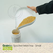 Load image into Gallery viewer, 250mm Spouted Grain Tray