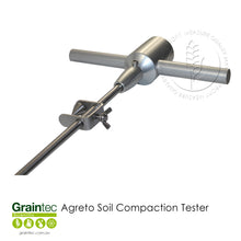 Load image into Gallery viewer, The Agreto Soil Penetrometer's handle and probe are completely made of stainless steel.