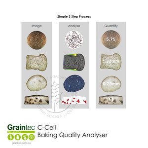 Cell Baking Process C-Cell Baking Quality Analyser - Objective Crumb Structure Analysis ...