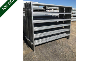 Heavy-duty Cattle and Horse Yard Panels (2.1m wide) in stock | Graintec Scientific