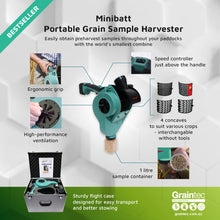 Load image into Gallery viewer, Minibatt Portable Grain Sample Harvester
