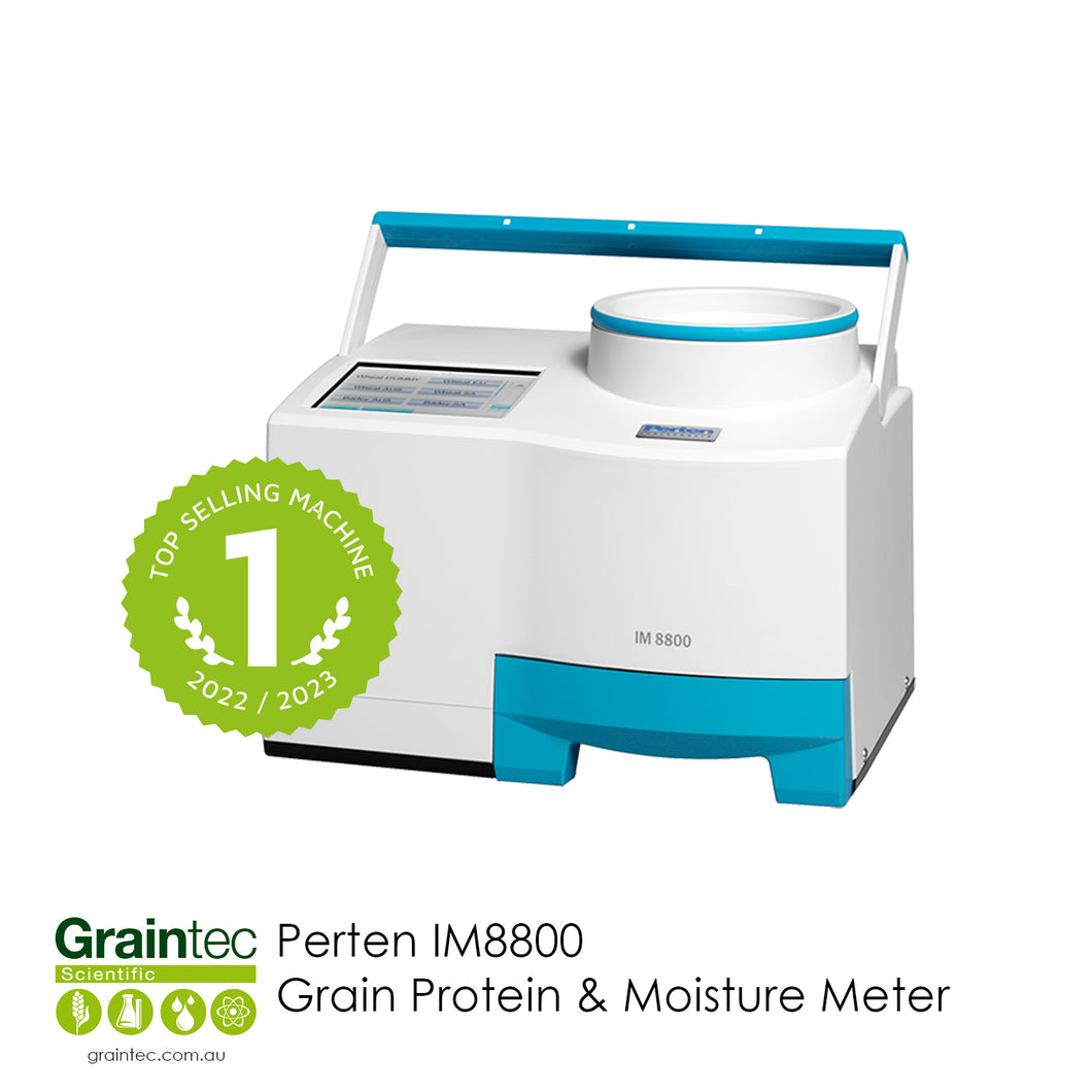 Perten IM8800 Grain Protein & Moisture Meter - Available at GRAINTEC SCIENTIFIC (Australia)