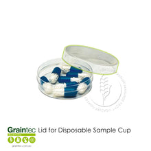 Load image into Gallery viewer, Lids for Disposable Sample Cups - AquaLab Meters | Graintec Scientific
