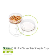 Lids for Disposable Sample Cups - AquaLab Meters | Graintec Scientific