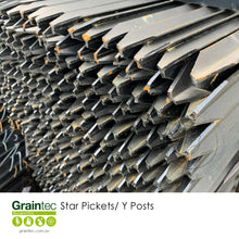 Load image into Gallery viewer, Star Pickets/ Y Posts
