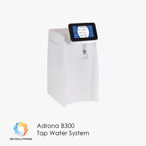 The Adrona B300 is a highly efficient ultrapure water purification system utilising tap water as feed water.