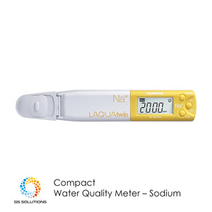 Your lab-in-a-pocket. Get precise sodium ion concentration measurement with Horiba's compact water quality meter.
