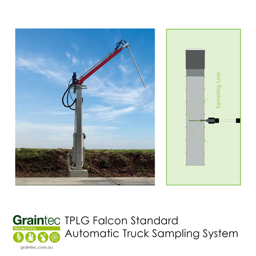 TPLG Falcon Standard – Automatic Truck Grain Sampler | Graintec Australia