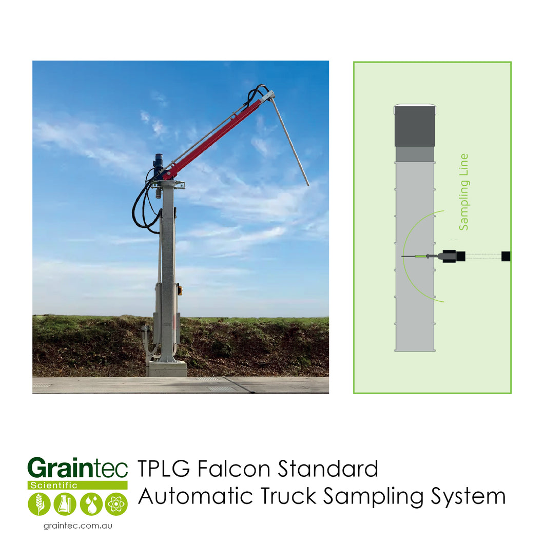 TPLG Falcon Standard – Automatic Truck Grain Sampler | Graintec Australia
