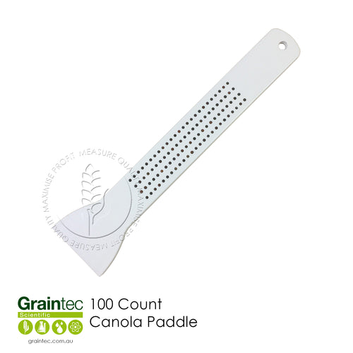 100 Count Canola Paddle - Easy-to-Use and Durable | Graintec Scientific