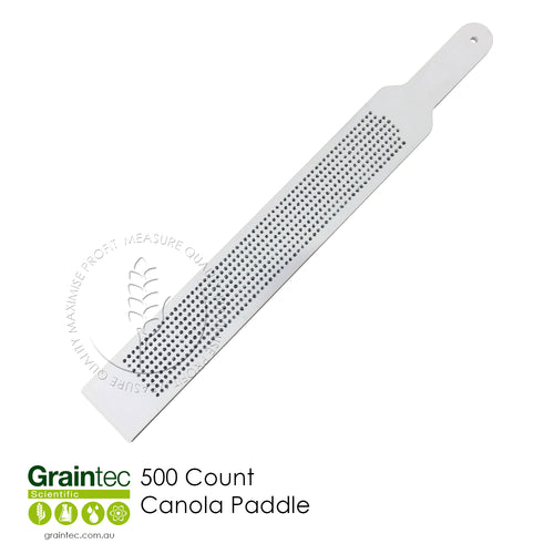 500 Count Canola Paddle - Perform Quick Seed Inspections | Graintec Scientific