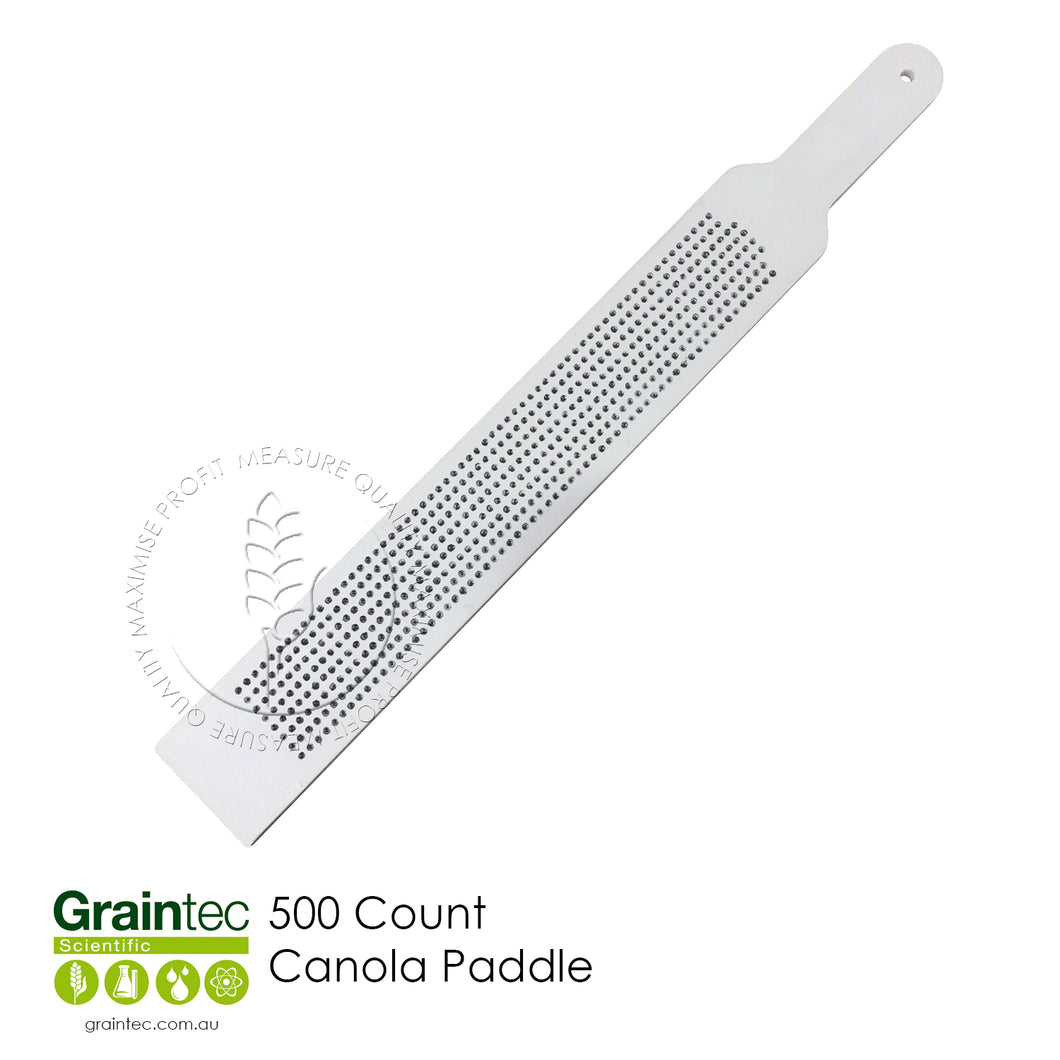 500 Count Canola Paddle - Perform Quick Seed Inspections | Graintec Scientific