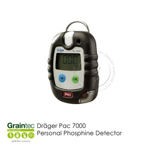 Dräger Pac 7000 Personal Phosphine Detector - Available at Graintec Scientific (Australia)