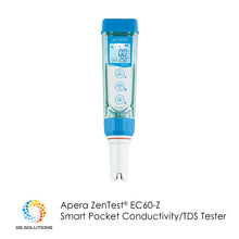 Load image into Gallery viewer, Apera ZenTest® EC60-Z Smart Pocket Conductivity/TDS Tester | GS Solutions

