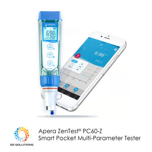 Apera ZenTest® PC60-Z Smart Pocket Multi-Parameter Tester | GS Solutions