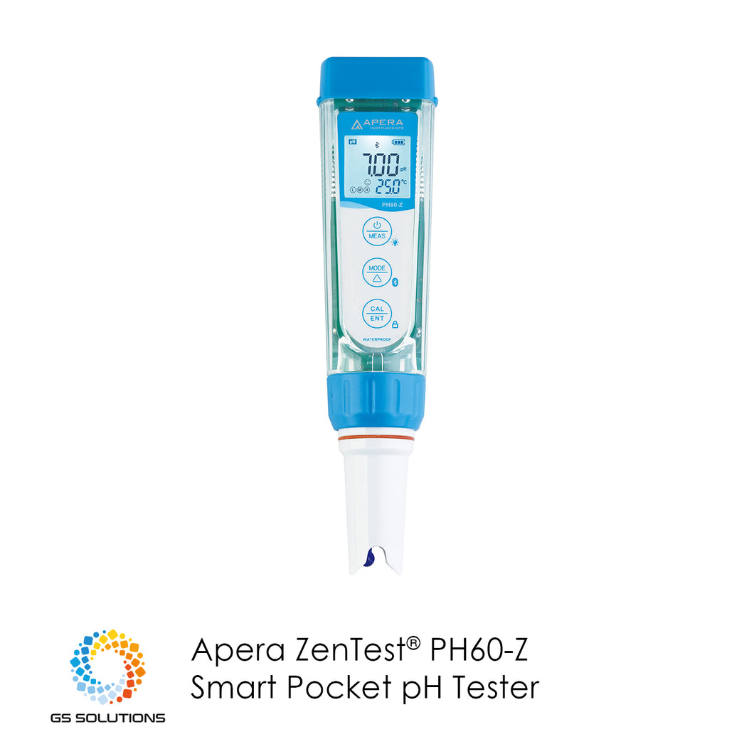 Apera ZenTest® PH60-Z Smart Pocket pH Tester | GS Solutions