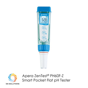 Apera ZenTest® PH60F-Z Smart Pocket Flat pH Tester | GS Solutions
