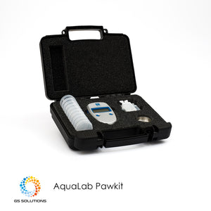 Featuring a 5 minute read time, +/- 0.02 aw accuracy and over 12 months battery life, the Pawkit comes with a hard carry case.