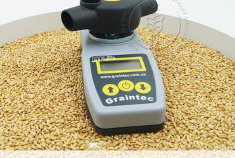 The Pfeuffer HE Lite Grain Moisture Meter. Now available at Graintec Scientific.