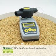 The Pfeuffer HE Lite Grain Moisture Meter. Now available at Graintec Scientific.
