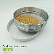 Load image into Gallery viewer, Graintec Scientific&#39;s insect sieve is the ideal tool for checking your grain for insect activity. Comes with a catch pan. Available at www.graintec.com.au
