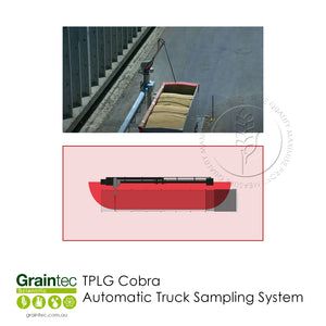 GRAINTEC SCIENTIFIC | TPLG Cobra Automatic Truck Sampling System - Allows full coverage of the sampling area of longer vehicles