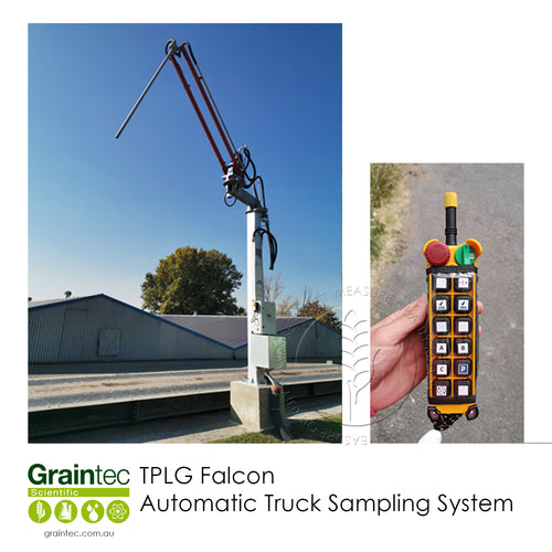 GRAINTEC SCIENTIFIC | TPLG Falcon Automatic Truck Sampling System - Operated via wireless remote