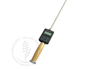 The Agreto Hay and Straw Moisture Meter HFM II is a professional measuring instrument for determining moisture level and temperature of baled hay and straw.