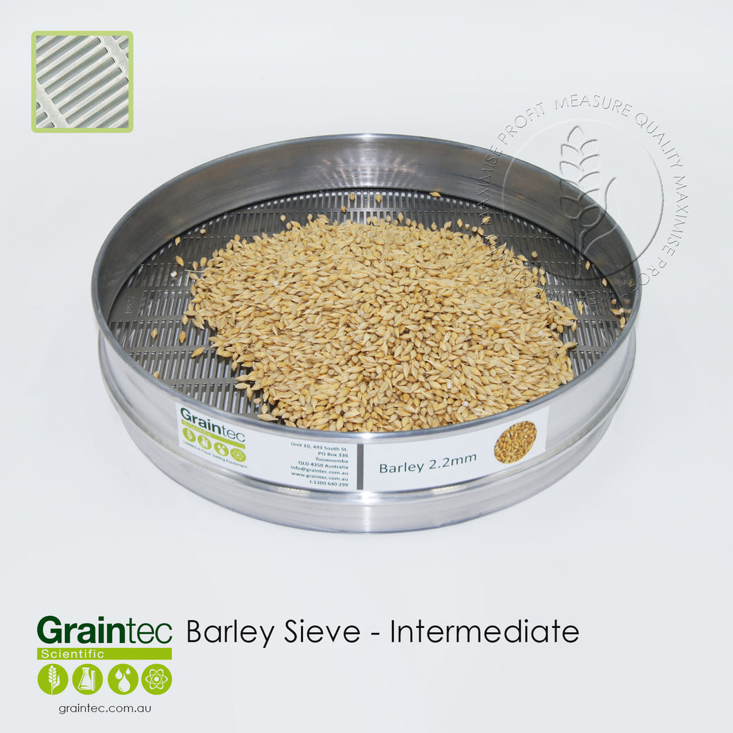 Barley Malt Sieve Slot 2.2 x 25 Intermediate