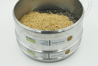 Barley sieve stack commodity sieves, manufactured to Grain Trade Australia specifications. Available from Graintec Scientific | www.graintec.com.au