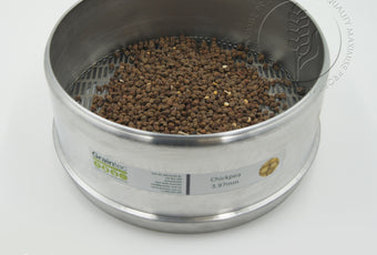 The Desi Chickpea Sieve is available at Graintec Scientific | www.graintec.com.au