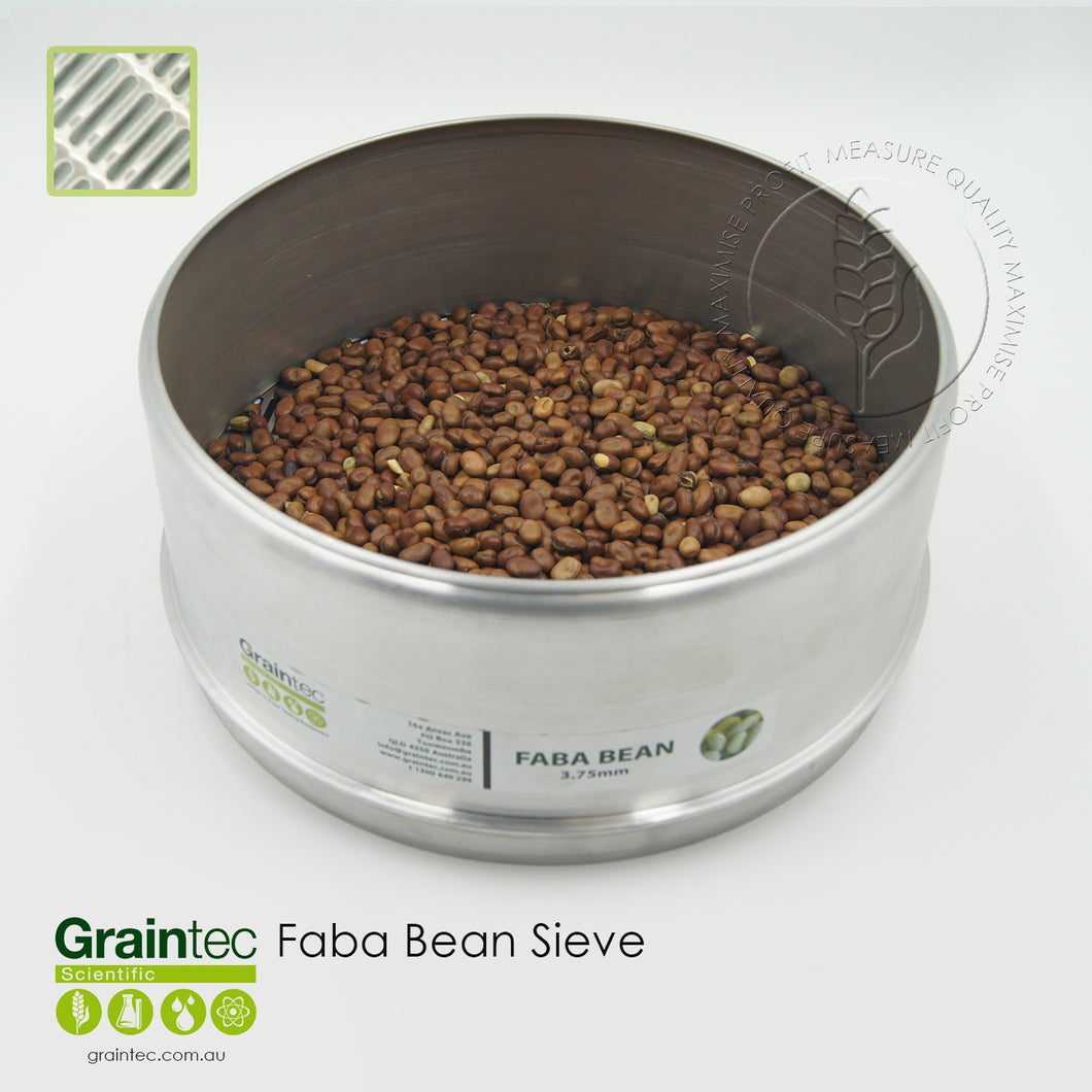 The Faba Bean / Field Pea Sieve is available at Graintec Scientific | www.graintec.com.au