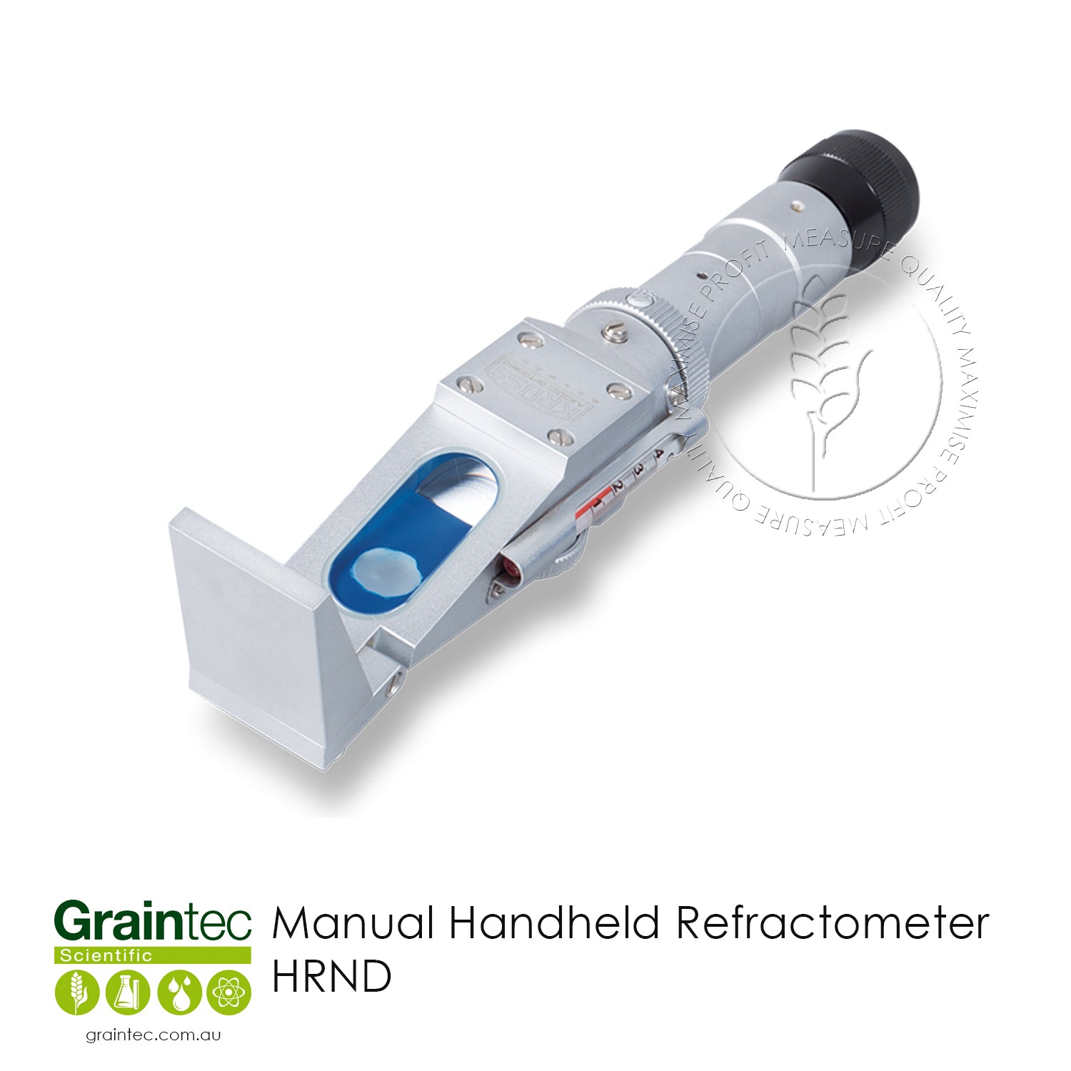 Hand Handled Refractor Machine Manual Handheld Refractometer - Reliable and Accurate | Graintec Scientific