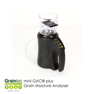 mini GAC® plus Grain Moisture Analyser | Available from Graintec Scientific www.graintec.com.au