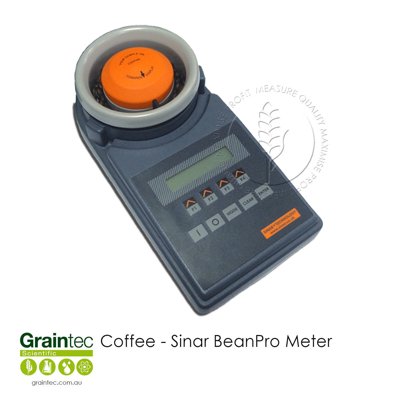 Sinar BeanPro 6070 Coffee Moisture Meter – Fast, Accurate Bean 