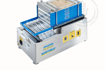 The Sortimat is designed for sorting and classifying agricultural grain crops and products derived from them. Available from Graintec Scientific (Australia) | www.graintec.com.au
