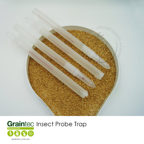 Detect insect activity early with the insect probe trap. Available from Graintec Scientific (Australia) | www.graintec.com.au